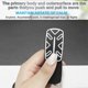 thumbnail image 2 of Magnetic Slider Oval Shape Magnetic Push Slider Metal Surface Toy for for Relieving Stress Anxiety, 2 of 4