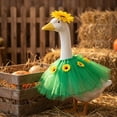 thumbnail image 4 of HWRETIE Outdoor Yard Decoration 23 Inch Gooses Summer Dress Bikini Pavilion Outfit Cute Clothes for Cement Porch Statue, 4 of 6