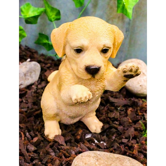 Ebros Begging Adorable Labrador Retriever Puppy Dog On Hind Legs Pet Pal Statue