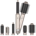 thumbnail image 1 of 6-in-1 Auto Hair Styler: Blow Dryer Brush, Hair Wrap Hairstyler, Hot Air Brush with Left & Right Curling Wand and Detachable Heads, 1 of 6
