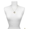 thumbnail image 3 of Delight Jewelry Goldtone Class of 2023 Heart Gymnastics Ring Charm Necklace, 18", 3 of 4