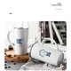 thumbnail image 5 of Naiovety Taza de bebida de acero inoxidable para el hogar, bebida de viaje, té de la leche, bebida, agua, café, taza con asa, reutilizable, lavable Teteras Rosa Naiovety HA081642-02, 5 of 6