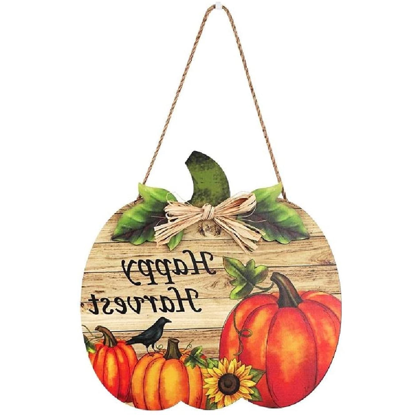 Festival Of Color Harvest Pumpkin Bouquet Sign or Door Hanger