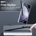 thumbnail image 5 of ShellTech for Samsung Galaxy Z Fold 7 Hard PC Slim Case with Stylus,with Pen Holder + Front Screen Protector Film + Anti-Slip Matte Case Full Body Shockproof Compatible with MagSafe,Darkgray, 5 of 7