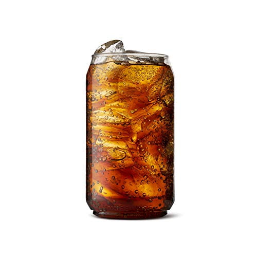 TOSSWARE Gobelet en Plastique Recyclable 12oz pour Bière - Ensemble de 48 - Résistant aux Chocs et Sans BPA, Transparent