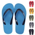 thumbnail image 4 of HNMKIU Mens Flip Flops Fashionable Solid Color Thong Sandals Comfortable Casual Beach Footwear for Outdoor Summer and Home Use Slippers for Men Army Green,10-10.5, 4 of 4