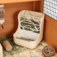 thumbnail image 1 of unbranded Comedero De Para Conejos Beige Con Base Estable Para Jaulas De Pequeños, 1 of 7