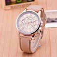 thumbnail image 1 of Women and Men Fashion Quartz Watches Leather Sports Casual Watch, 1 of 5