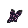 thumbnail image 5 of Xecao Pink Planets And Stars Print Crew Socks for Men and Women, Men's Soft Moisture-wicking Sock, 5 of 7