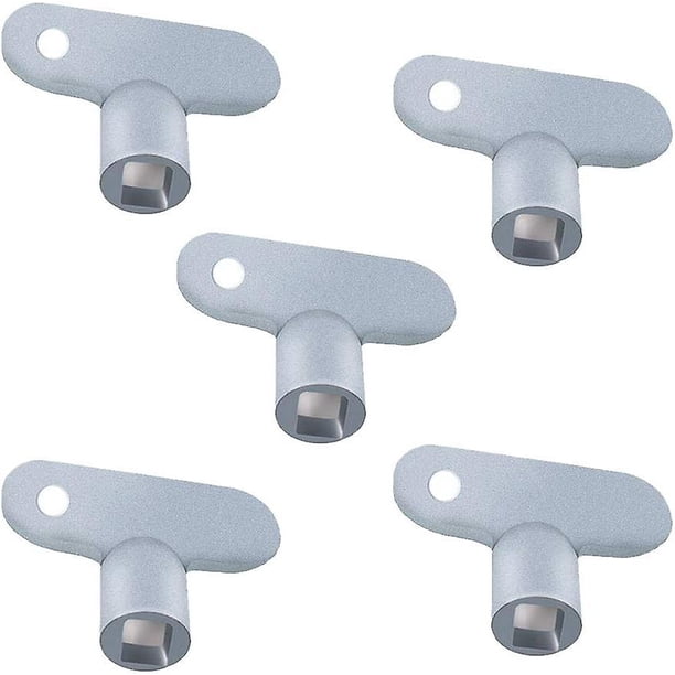 30 Piezas Llave para Radiador - Llave para Válvula de Purga del Radiador - Llave para Válvula de Ventilación - Llave para Válvula de Aire del Radiador Llave para Válvula de Plomería para Radiadores y