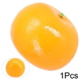 thumbnail image 2 of Chendee Variety Artificial Fruit Fake Fruit Plastic Lifelike Simulation Table Home Decor,Orange, 2 of 9