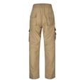 thumbnail image 4 of B91xZ Mens Comfort Fit Jeans Classic Zipper Biker Regular Fit Jean,Yellow L, 4 of 5