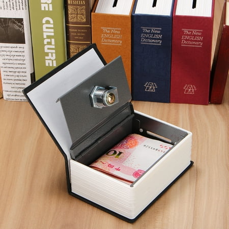 dictionary metal book safe