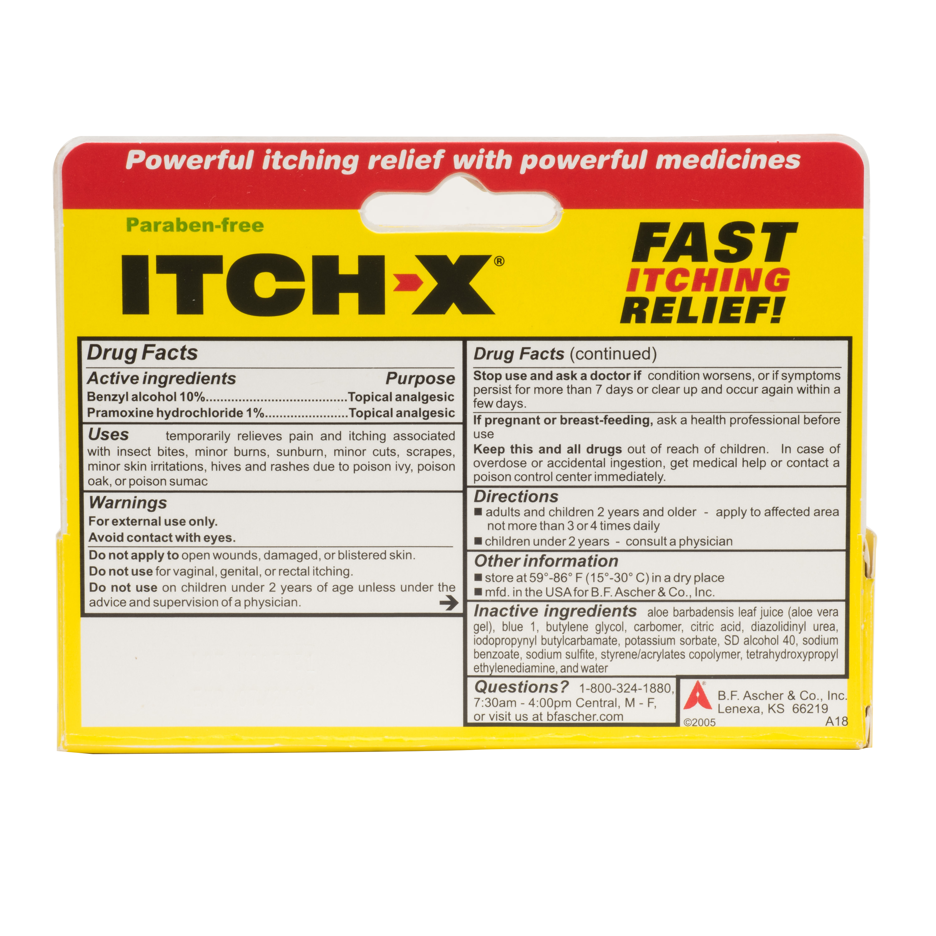 Itch-X Fast-Acting Anti-Itch Gel - image 2 of 7