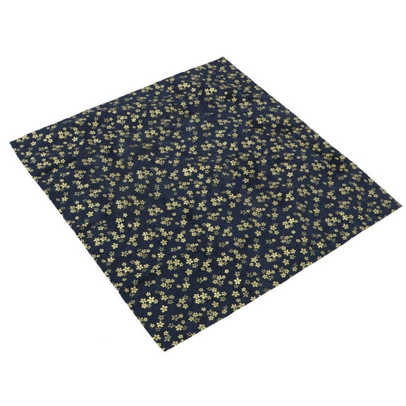 OFFIGAM Japanese Style Wrapping Cloth 70x28in Blue Cotton for Bento and present Wrapping 1Pcs