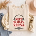 thumbnail image 2 of Not Today Vecna Sweatshirt, Sci-Fi TV Show Inspired Sweatshirt - Sizes S-5XL ,Art Print JSC, 2 of 6