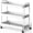 White, variant on 26" Extra-Wide 3-Tier Heavy Duty Metal Utility Cart, White