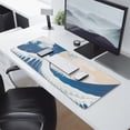 thumbnail image 3 of "Experience Ultimate Comfort with Extra Large Topographic Desk Mouse Pad - Non-Slip Rubber Base, Enhances Style - Great Desk Decor Accessory", 3 of 7
