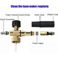 thumbnail image 4 of PYYAN-Foam Cannon with 1/4 Inch Quick Connector, 1 Liter, 5 Pressure Washer Nozzle Tips, 4 of 4