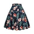 thumbnail image 1 of Gibobby Plisado Mini Falda De Las para mujer Falda corta elástica suelta con cremallera en forma de A(Azul, L), 1 of 5
