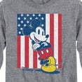 thumbnail image 3 of Disney - Americana - Mickey Vertical American Flag - Toddler And Youth Long Sleeve Graphic T-Shirt, 3 of 5