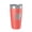 Coral, variant on Rehoboth Bay Tumbler Lake Map Travel Mug Insulated Laser Engraved Coffee Cup Delaware 20 oz Light Blue