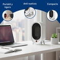 thumbnail image 3 of Calentador Portátil Bluelander Eléctrico 900W con 2 Velocidades, Protección contra Sobrecalentamiento y Antivuelco, Blanco, 3 of 5