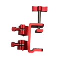 thumbnail image 2 of de pesca Soporte para sombrilla Accesorios de pesca Marco para sombrilla Fácil instalación Soporte portátil para caña de pescar para viajes Rojo, 2 of 7