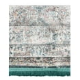 thumbnail image 6 of Unique Loom Baracoa Collection Area Rug - Prado (4' 3" x 6' 1" Rectangle Gray/Blue), 6 of 7