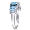 thumbnail image 3 of Everly Women's Topaz Sterling Silver Ring, 3 of 8