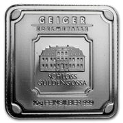 Geiger Edelmetalle Original 10 Gram Silver Square - In Capsule