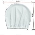 thumbnail image 2 of Dustproof Washable Headrest Covers for Car Removable Universal Car Seat Accessories Black 4 Pack, 2 of 4