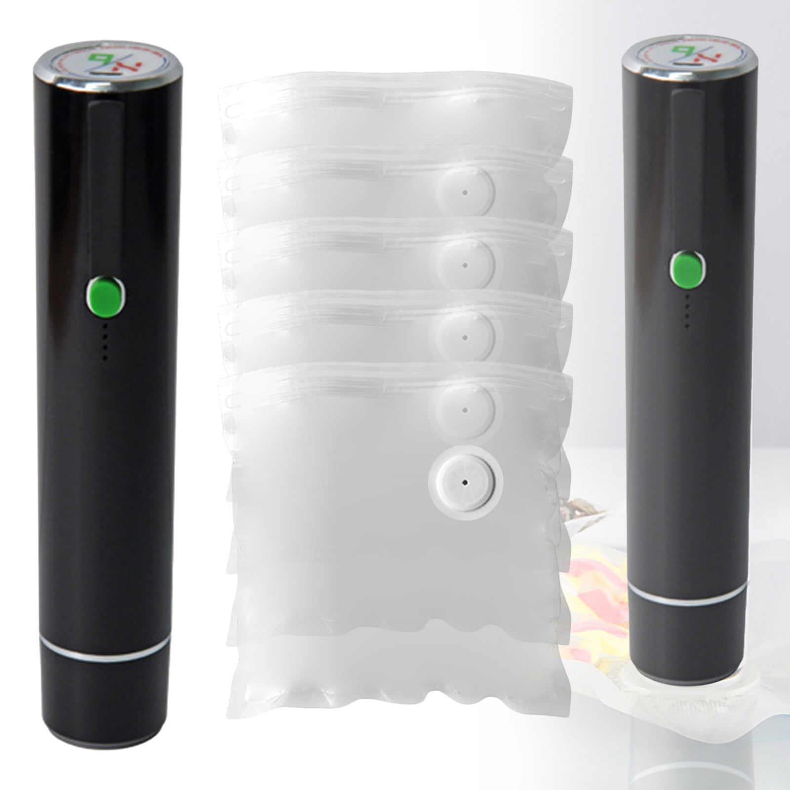 Vacuum Sealer, vacuum sealer for food, handheld vacuum sealer(Vacuum Sealers+ 5 reusable vacuum seal bags)