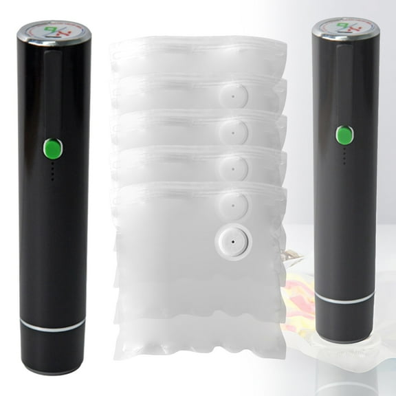 Cordless Handheld Vacuum Sealer Machine Compact Kitchen Food Saver with Bags for Travel and Storage