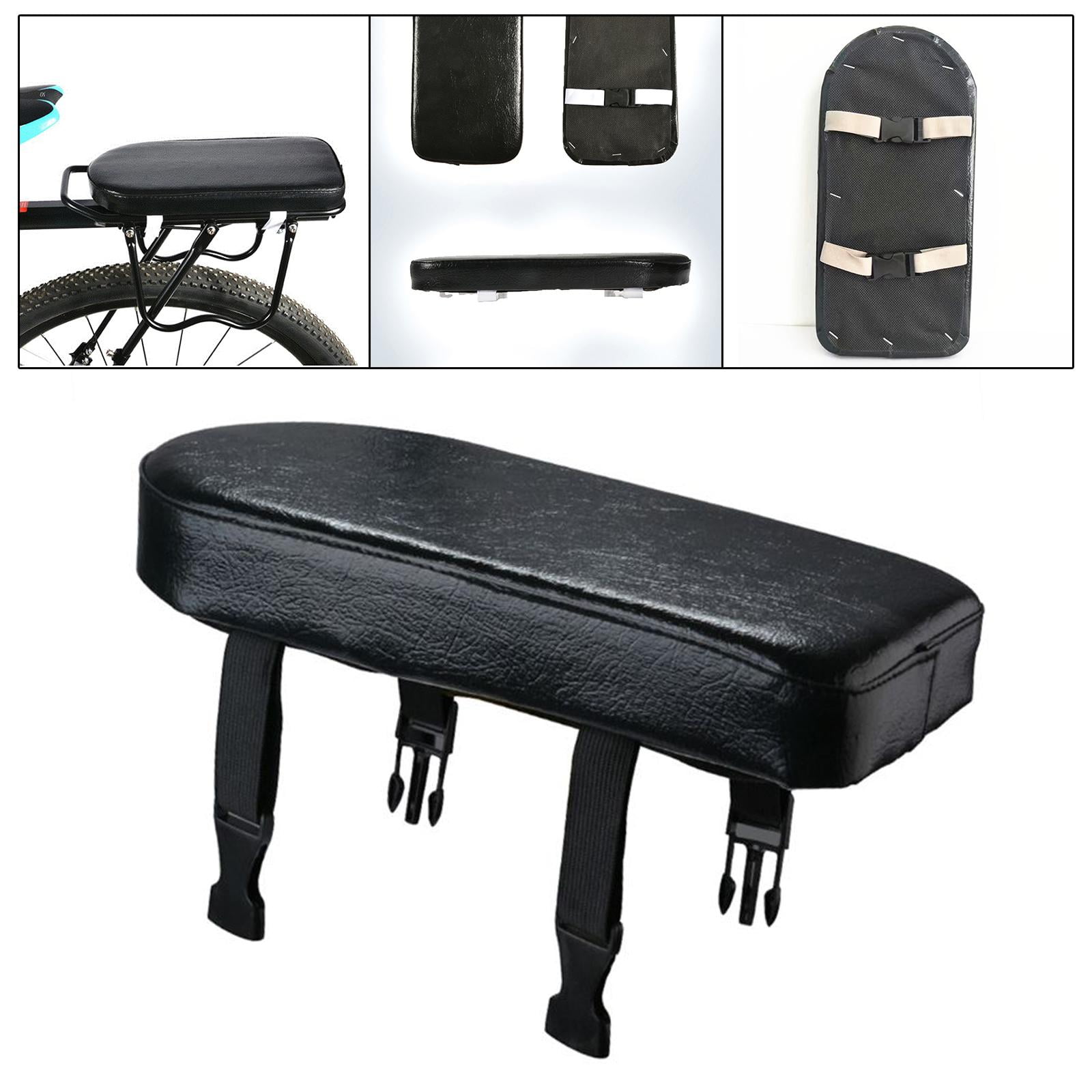 Bike Passenger Seat PU Leather Extra comfortable seat Cushion for Riding Cycling Walmart