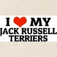 thumbnail image 2 of CafePress - I Love My Jack Russell Terrie Tote Bag - Unisex Canvas Tote Bag, Beige, 1-Piece, 2 of 7