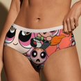 thumbnail image 2 of The Powerpuff Girls Womens Underwear Soft Breathable Brief Lace Panty Stretch Hipster Underpants Ladies Panties 4XL, 2 of 7