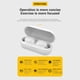thumbnail image 3 of Tmvgtek L13 Tws Auriculares Inalámbricos Compatibles Con Bluetooth Mini Auriculares Intrauditivos Con Micrófono (Blanco), 3 of 9