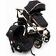 thumbnail image 1 of Sistema de Viaje Angelin Baby  Noni Negro + Pañalera y Cambiador, 1 of 4