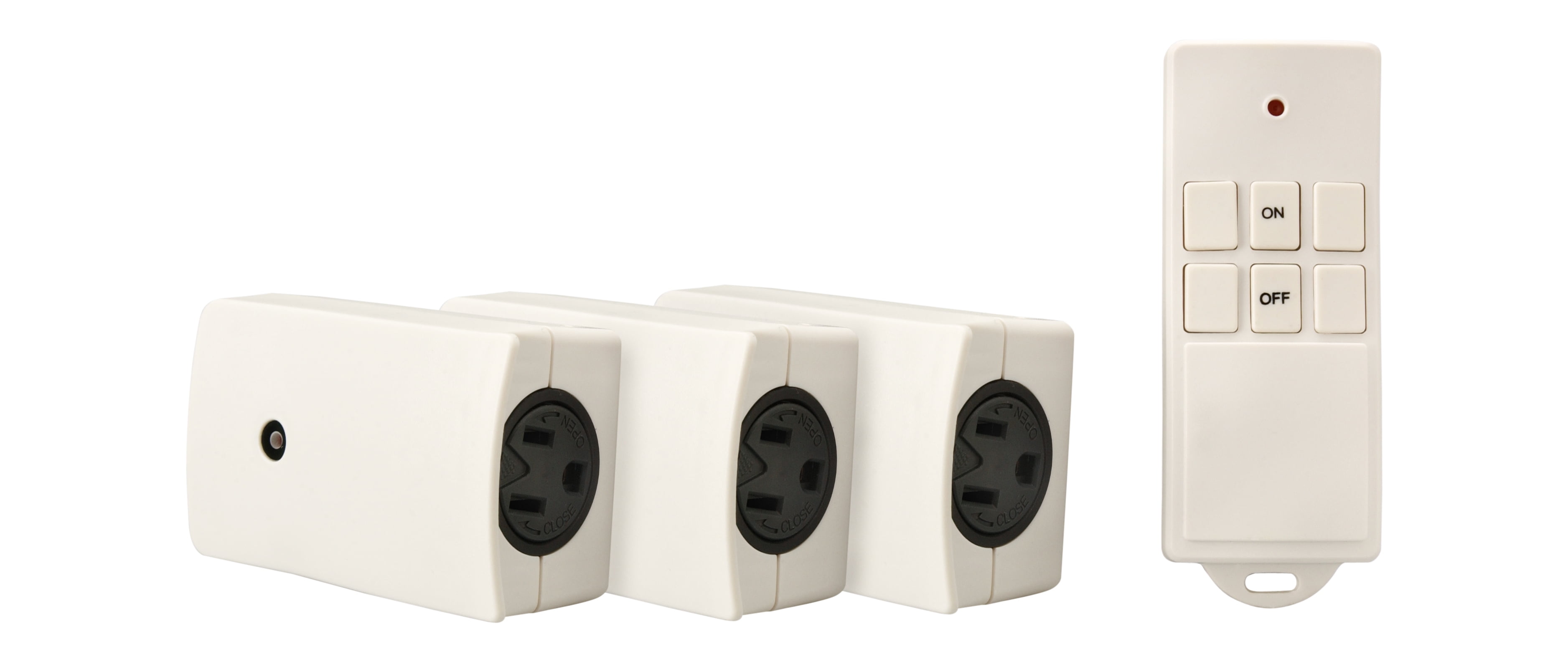 1pk Indoor Wireless Remote Controlled Plug Socket/Outlet