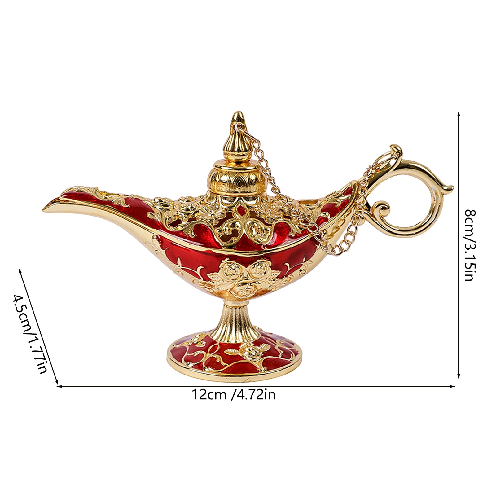 Middeleeuws ingewikkeld buste BESTHUA Aladdin Lamp | Classic Arabian Magic Lamp | Vintage Aladdin Magic  Lamp Genie Decor, Aladdin Pot & Delicate Gift for Party/Birthday -  Walmart.com