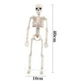 thumbnail image 2 of Calavera móvil aterradora casa embrujada de Halloween simulación cuerpo completo esqueleto accesorios de fiesta decoración del hogar para fiestas temáticas de Carnaval, 2 of 9