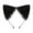Black, variant on CuteStreet Furry Cat Ears Headband Handmade Faux Fur Cosplay Costume Party Hairband