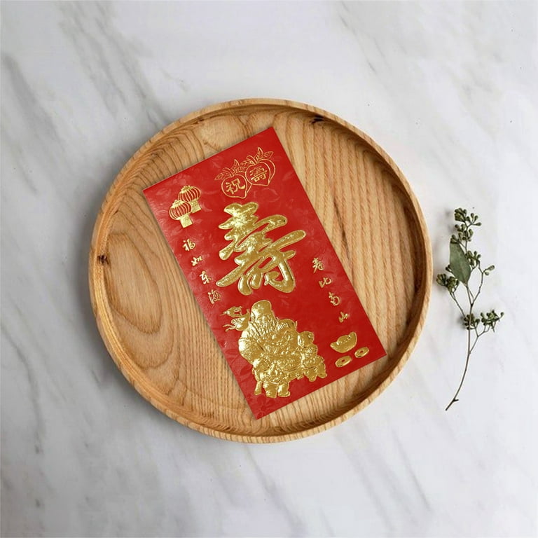 36 Pcs Chinese New Year Red Envelopes (HongBao) - 2025 Year Of The Snake, Large Size For Money Gifts