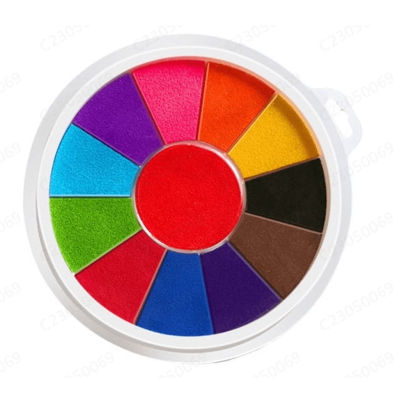 RKSTN A Inkpad 's Finger Painting Printing Mud Painting Graffiti Palm Can Be Washed Printing Mud