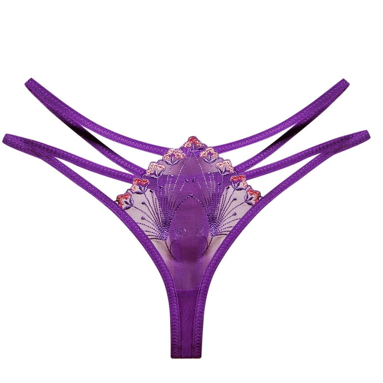 MRULIC intimates for women Ladies Thong Panties Pants Lace Briefs