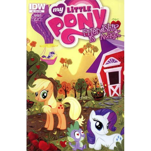 My Little Pony: Friendship Is Magic #2RI-A VF ; IDW Comic Book