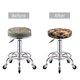 thumbnail image 5 of Balery fall Pumpkin Daisy Fundas de asiento para taburete de bar redondo de tela de terciopelo ajustables que protegen de arañazos y manchas para sillas de 14 a 17 pulgadas.-13 inch, 5 of 7