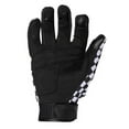thumbnail image 2 of Cortech Thunderbolt Mens Textile Motorcycle Gloves Black/White 3XL, 2 of 2