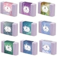 thumbnail image 3 of 90pcs Starry Sky Wrapper 9 Styles Handmade Sleeves Covers Tape Soap Wrap Paper Tape Craft Bar Homemade Bar Vertical Paper Tag for Soap Business Lotion Bars Bath Gift Wrapping, 3 of 9